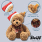 Steiff Soft Cuddly Friends Jimmy Teddy Bear Christmas, 12 Plush Toy