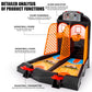 GOODLYSPORTS Mini Basketball Game - Medium Orange Plastic Desk Toy, Model 80880, Fun for Kids & Adults, Ideal Basketball Gift