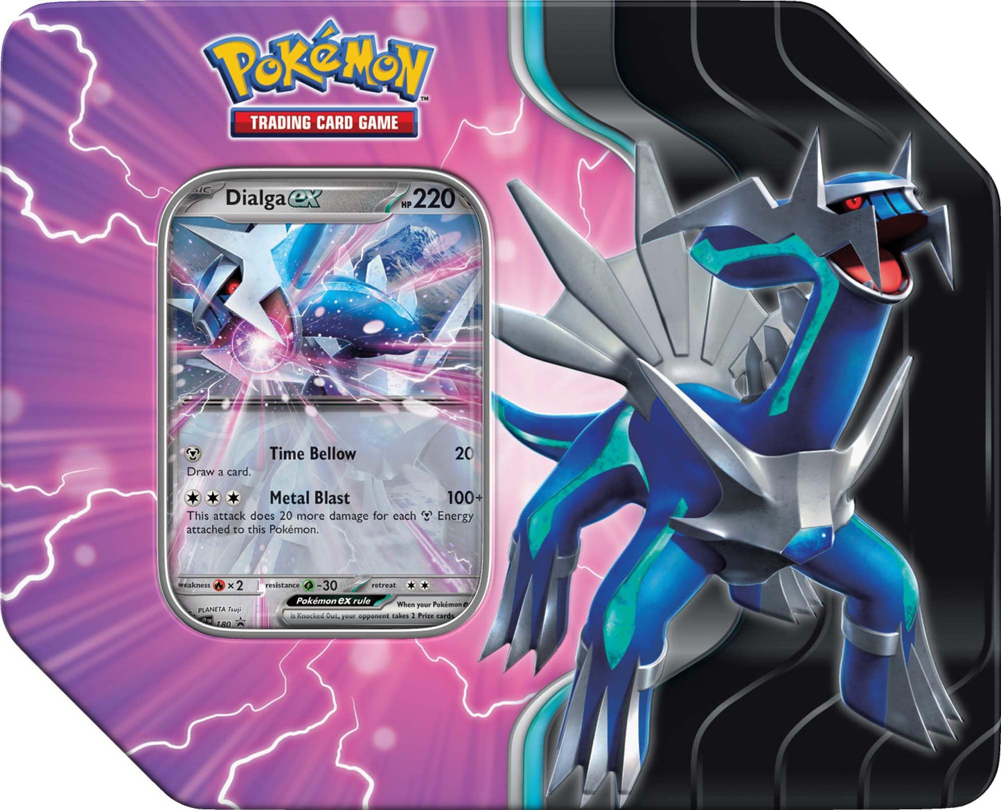 Pokemon Tcg: Azure Legends Tin - 5 Packs (Random Tin)