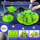 Marble Balance Board Game With 60 Glass Marbles & Storage Base - Fun Family Board Game For Adults, Party Game For 1-4 Players |