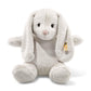 Steiff Hoppie Rabbit: enhanced 15 Stuffed Animal Toy  Soft Cuddly Friends for Girls  Boys & Kids (Light Grey)