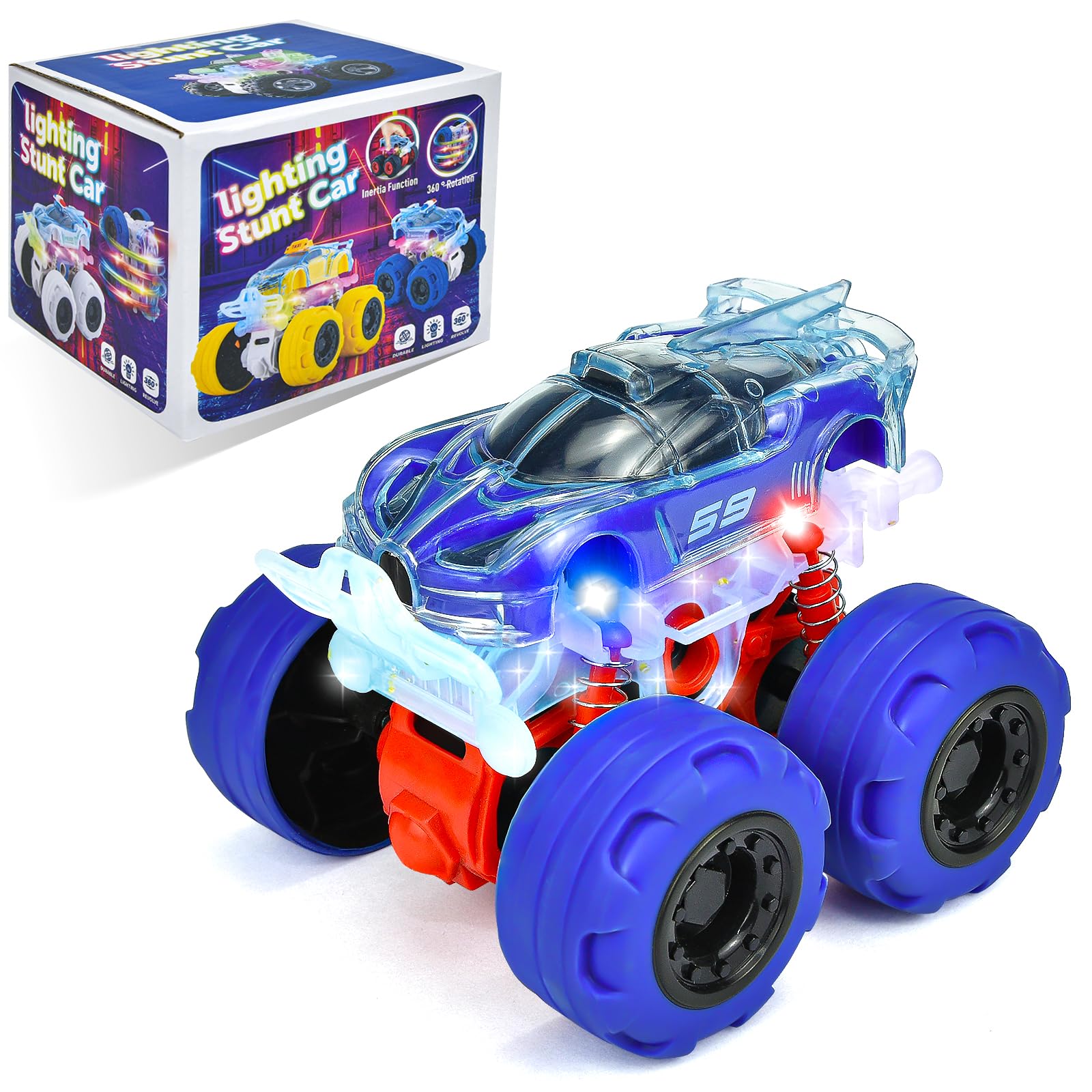 Toddler Car Toys for 3 Year Old Girls Gifts, Pull Back Cars Toys for Toddler Age 3-6, Monster Trucks for Kids Boys Toys Age 3 4 