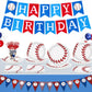 Bqk 96 Pcs Baseball Birthday Party Supplies Including Baseball Plates And Napkins Forks, Baseball Party Favors Baseball Party De