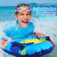 Gemscream Inflatable Surf Body Board with Handles Beach Surfing Float for Slip Portable Pool Water Game Float Board Swimming Pool Floating Water Summer Fun Toy for Kids and mature-themed(1 Pc)
