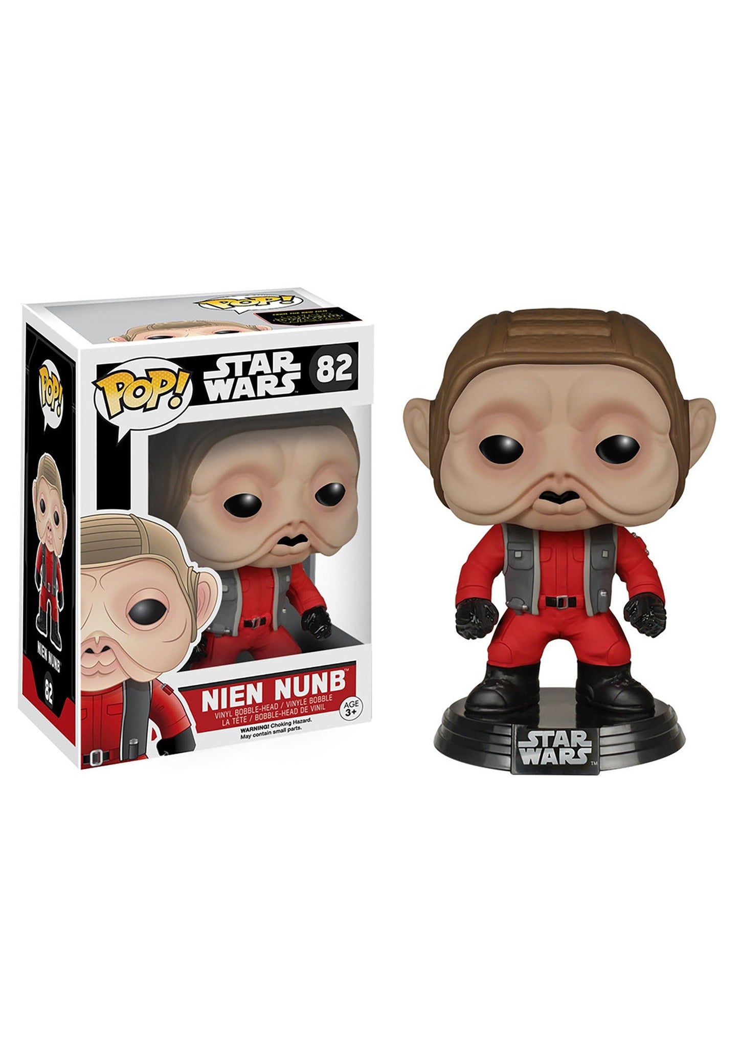 Funko Pop Star Wars: Episode 7 - Nien Nunb Action Figure