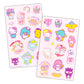 Hello Kitty Coloring & Activity Book Super Set ~ 5 Hello Kitty Coloring Books, Crayons, and over 50 Hello Kitty Stickers (Hello