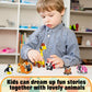 Twerf Party Favors For Kids- 30 Pack Mini Animals Building Blocks Set, Goody Bags Stuffers, Small Toys For Kids Prizes, Christma