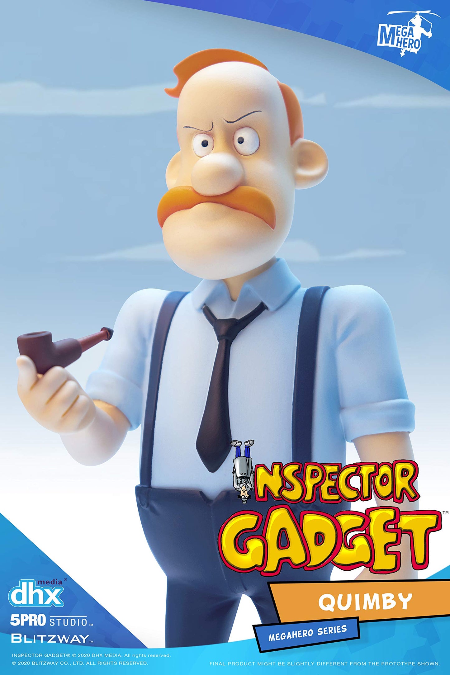 Blitzway - Inspector Gadget - Quimby, 5Pro Studio Megahero Series , Aqua