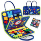 Montessori Busy Board For Toddlers | Educational Sensory Activity Toy For Kids Age 1+ | TravelFriendly Busy Book For Airplane &