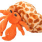 WILD REPUBLIC Hermit Crab Plush Toy, 7" Stuffed Animal, Soft Plush Material, Model 19467, Perfect Gift for Kids