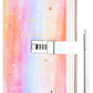 Cagie Diary With Lock For Girls Age 8 9 10 11 12, Light Rainbow Journal With Lock For Teens Girl Birthday Gifts, 5.7 X 8.5 Inch 