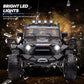 Hikiddo 24V 9Ah Ride on Toy for Big Kids, 4WD 2 Seater Ride on Car Truck with Remote Control, 4x200W Motor - Black