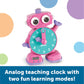 Learning Resources Tock The Learning Clock Pink, 1 Piece, Ages 3+, Educational Talking Clock