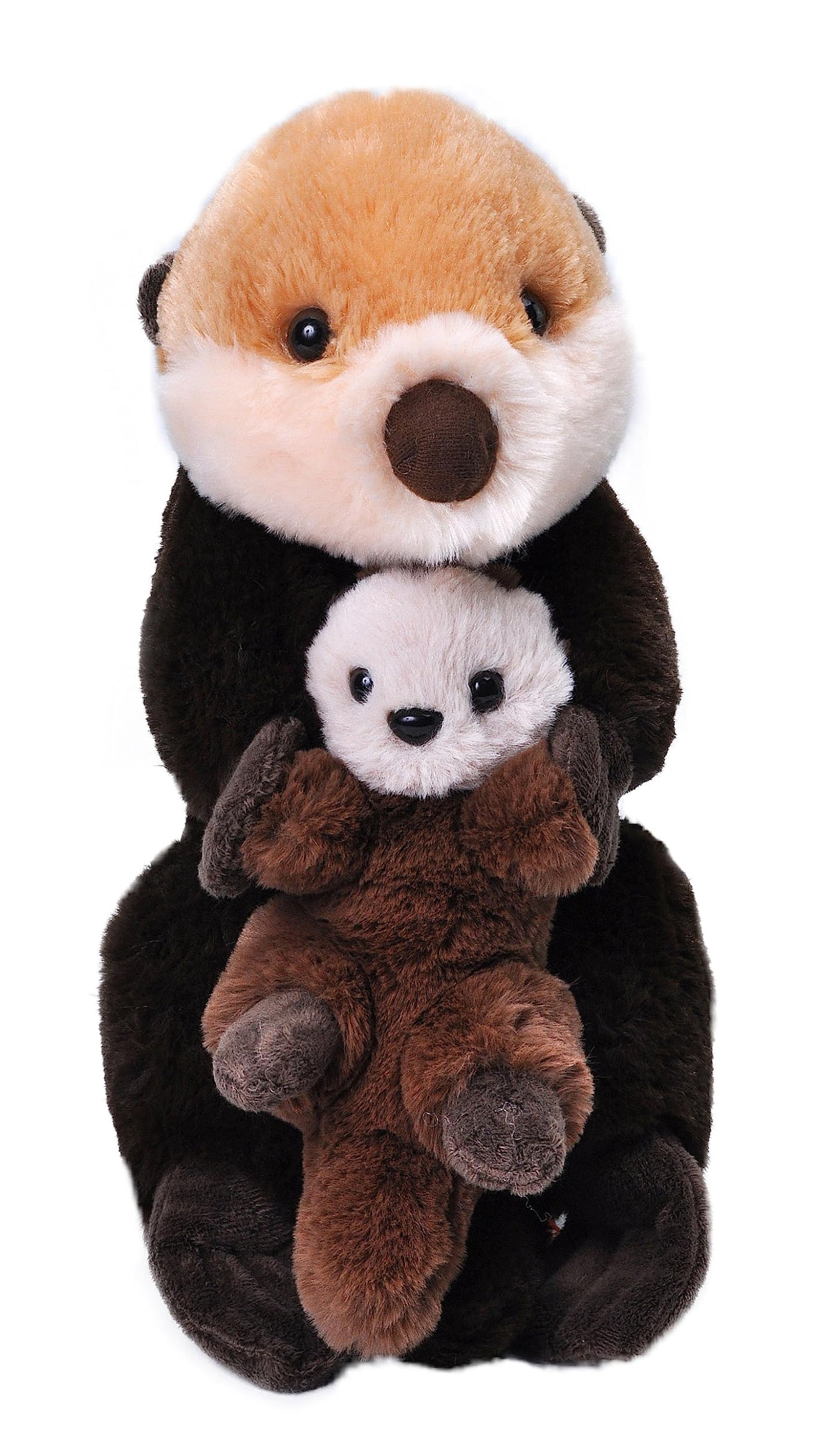 WILD REPUBLIC Sea Otter Plush Toy - 12" Stuffed Animal, Eco-Friendly Fabric, Gift for Kids, Model 24096