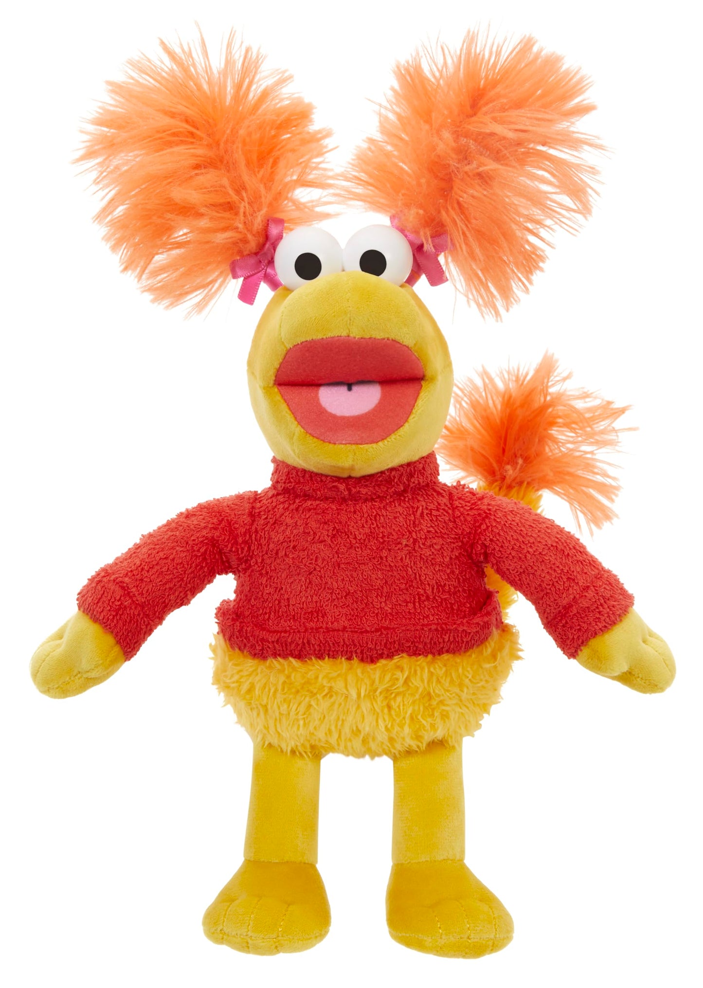 Little Tikes Fraggle Rock Plush Toy, 10” Red Polyester Doll for Kids, Ages 3+, Model 640889