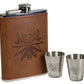 Dark Horse Deluxe The Witcher Deluxe Flask Set - Silver Metal - Model FEB180091