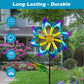 2 Packs Wind Spinners Outdoor, Garden Decorations Windmill For Yard, Pinwheels, Wind Spinners For Yard Garden, Outdoor Metal Win