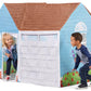 Kid Trax Easy Pop Up Kids Magical Play Tent, Large Front And Rear Openings, Carrying Case Included, Easy Storage, House