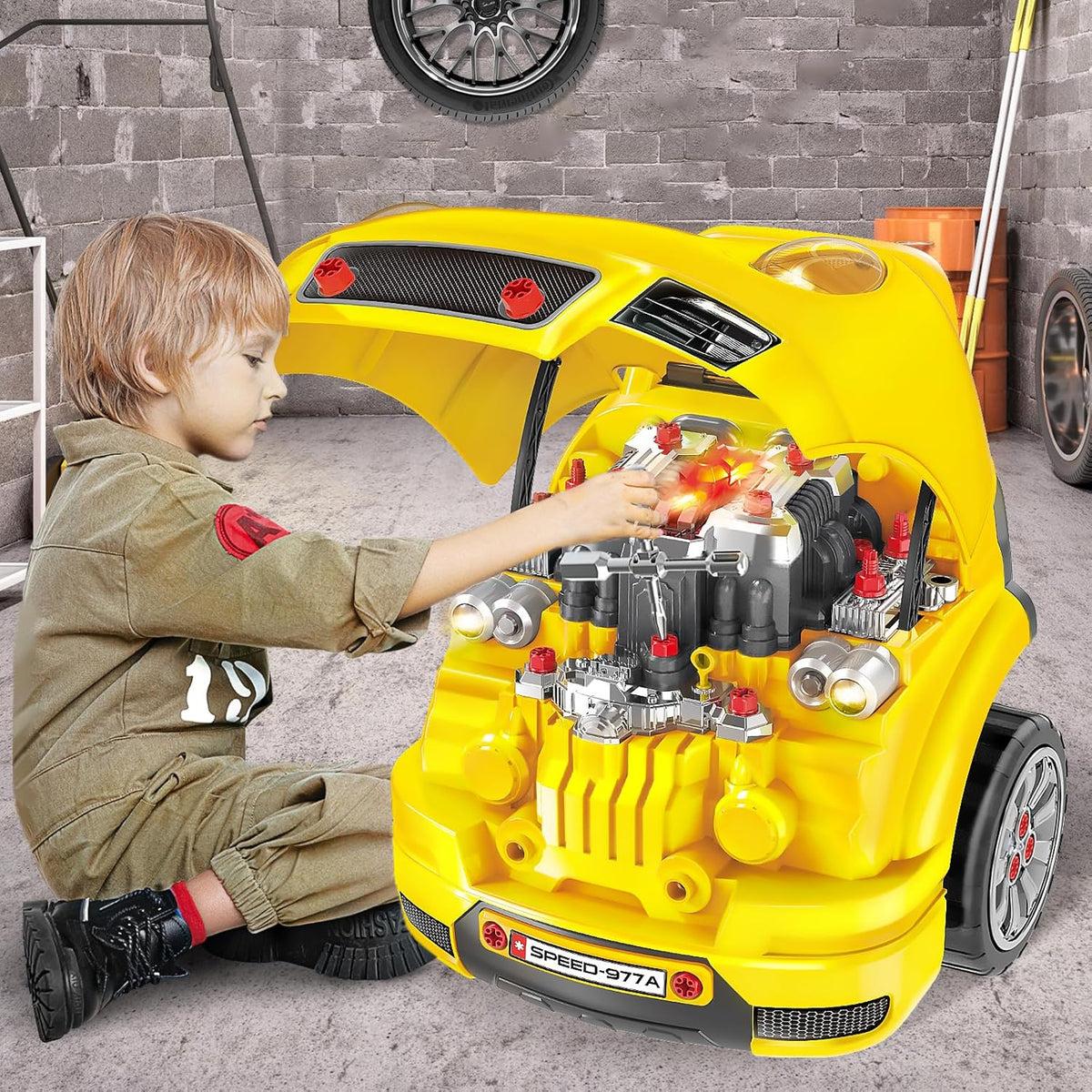 Little Mechanic Truck Builder Workshop Set