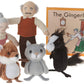 The Puppet Company Traditional Story Sets The Gingerbread Man Book and Finger Puppets Set
