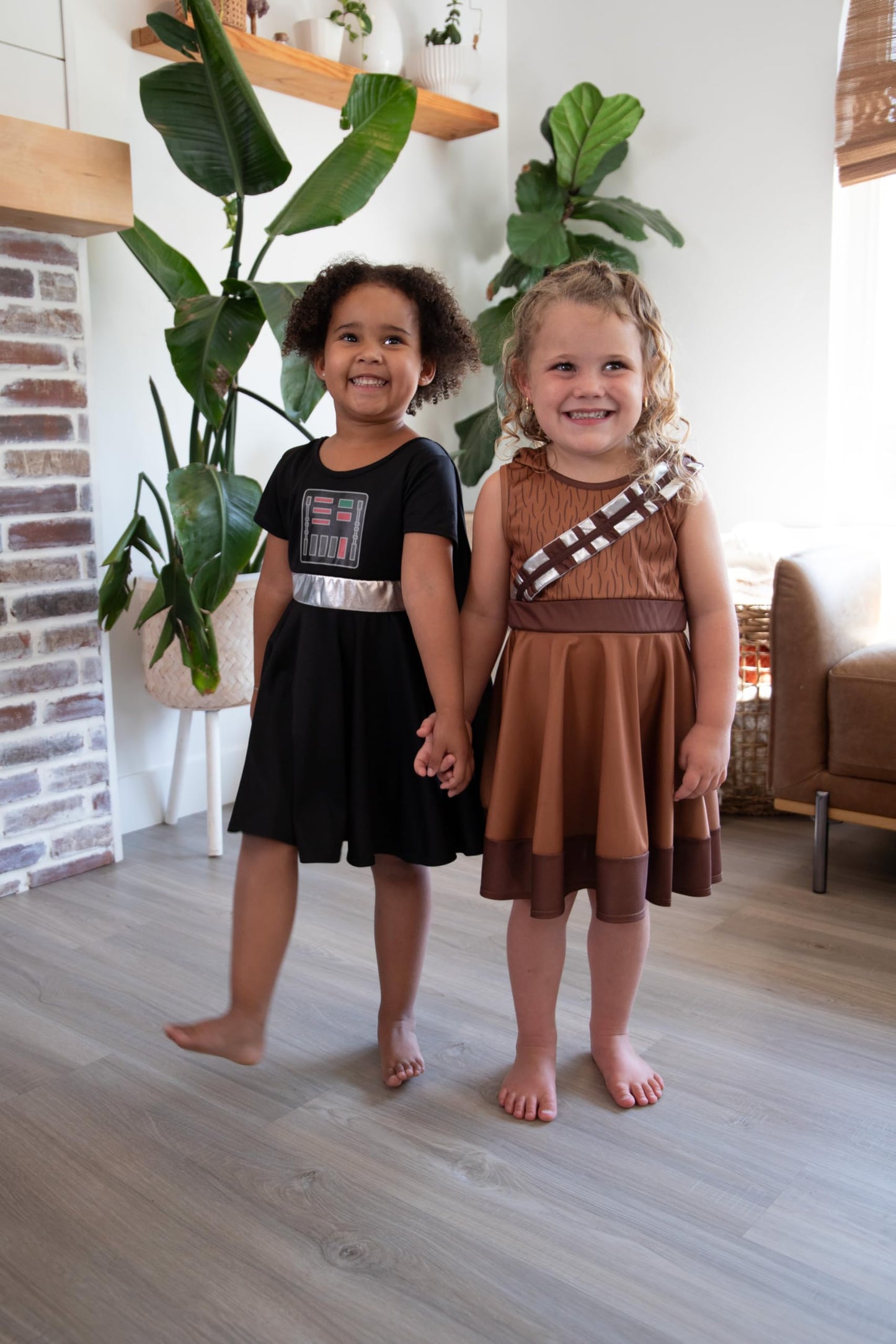 Little Adventures Galactic Dark Villain Twirl Dress Up Costume with Cape - Machine Washable Child Pretend Play Party Dress (Size