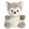 Aurora® Adorable Palm Pals™ Busky Husky™ Stuffed Animal - Pocket-Sized Play - Collectable Fun - Gray 5 Inches