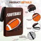 Football Card Binder  Trading Sports Card Binder Holder 900 Pockets with 50 Removable Pages  9 Pocket Collector Album Storage Double Sided enhanced Folder Book Case Gift for Boys And Girl(Brown)