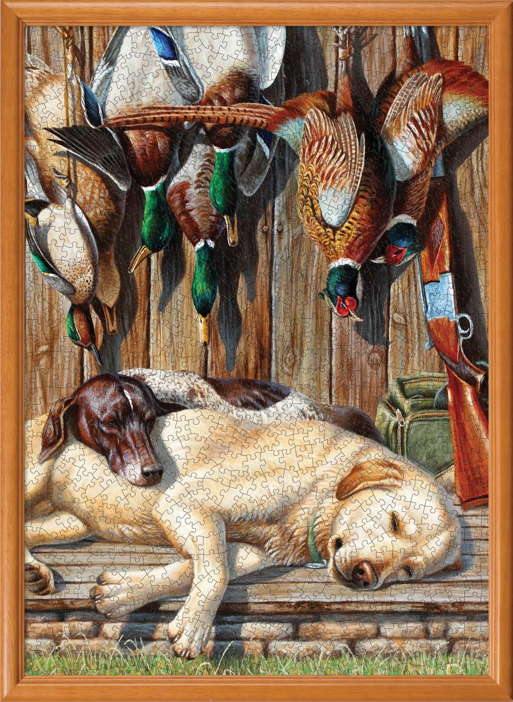 Masterpieces 1000 Piece Jigsaw Puzzle For Adults, Family, Or Youth - All Tuckered Out - 19.25'X26.75'