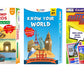 Kaizen Microlessons Smart Cards. (Geography 3In1 Combo) For Kid