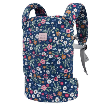 Bebamour Doll Carrier Original Reborn Baby Doll Carrier For Doll Toys Doll Carrier For Girls And Boys(Blue Flower)