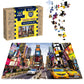 Webby Kids Times Square, New York Wooden Jigsaw Puzzle, 252 Pieces