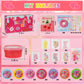 28 Pack Butter Slime Kit Diy Slime Toys For Kids Party Favor Supplies With Love, Lollipop, Candy, Cherry, Donut And Ice Cream,So