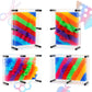 ENJSD 3D Pin Art Toy for Kids - Sensory Fidget Board, Multicolor, Model PA-01, Ideal for Ages 3-10+ Years, Perfect Birthday Gift
