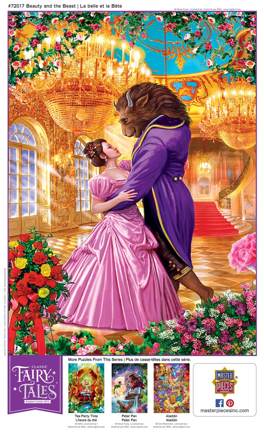 Beauty And The Beast 1000 Piece Jigsaw Puzzle