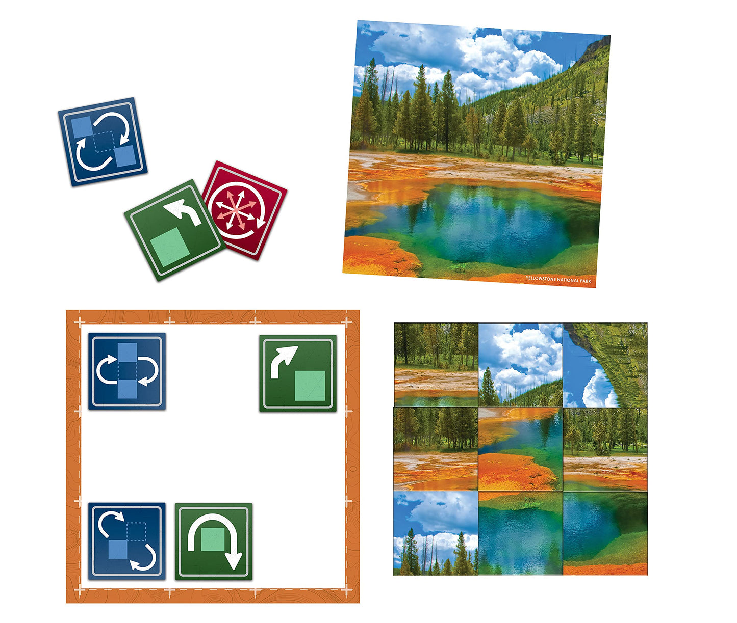 PicTwist: National Parks | Twist, Move, and Swap Tiles to Complete The Image | Family Puzzle Game Featuring National Park Locati