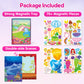 Mocoosy Magnetic Dress Up Dolls For Girls, Princess Mermaid Fairy Ballerina Magnet Dolls Dress Up Kits, Travel Game Car Road Trip Airplane Activity Toys Easter Gifts For Toddler Girls Ages 3 4 5 6 7