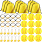 Nuogo 48 Pcs Softball Party Favors Softball Gifts For Girls Include 12 Pcs Softball Goodie Bags 12 Pcs Softball Keychain 12 Pcs