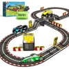 Igivi Magnetic Tiles Racing Track & Road Expansion Set With Car Toys, Magnetic Block Building Toys Games For Toddler Kids, Stem Montessori Toys For 3+ Year Old Boys & Girls, Car Lovers Must Haves