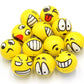 Set of 12 - Fun Face Stress Balls Cute Hand Wrist Stress Reliefs Squeeze Balls for Kids and Adults at School or Office Party Fav