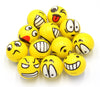 Set of 12 - Fun Face Stress Balls Cute Hand Wrist Stress Reliefs Squeeze Balls for Kids and Adults at School or Office Party Fav