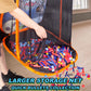 Quanquer Toy Foam Blaster Shooting Practice Target For Nerf Toy Blasters - Zombie Shooting Target Toy Game With Net - Ideal Shooting Games Toy Gift For Boys Girls Indoor Outdoor Activity