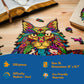 Wooden Jigsaw Puzzles For Adults Xl 330 Piece (18   X12.7   ) - Cat Wood Puzzle For Adults By The Puzzled Tree Unique Puzzles