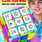 Skywin Puzzle Cube Game (Green/Pink) - Flashing Cube Handheld Electronic Games Stem Toy - Fun Memory Games & Brain Games For Adu