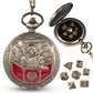 Banloga D&D Dice Set,7PCS Metal Dice Set for Dungeons and Dragons,Mini Dice Set with Pocket Watch Case,Role Playing Board Games 