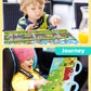 Benresive Reusable Sticker Books For Kids 2-4, Sticker Books For Toddlers 1-3, Toddler Sticker Book Age 2-4, Toddler Travel Toys Activities Crafts Gifts - Farm, Space And Vehicle
