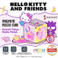 Shashibo Hello Kitty & Friends Shape Shifting Box - Award - Winning,Patented Magnetic Puzzle Cube W/ 36 Rare Earth Magnets - Fidget Toys For Adults & Kids 8+, Transform Into Over 70 Shapes (Kawaii)