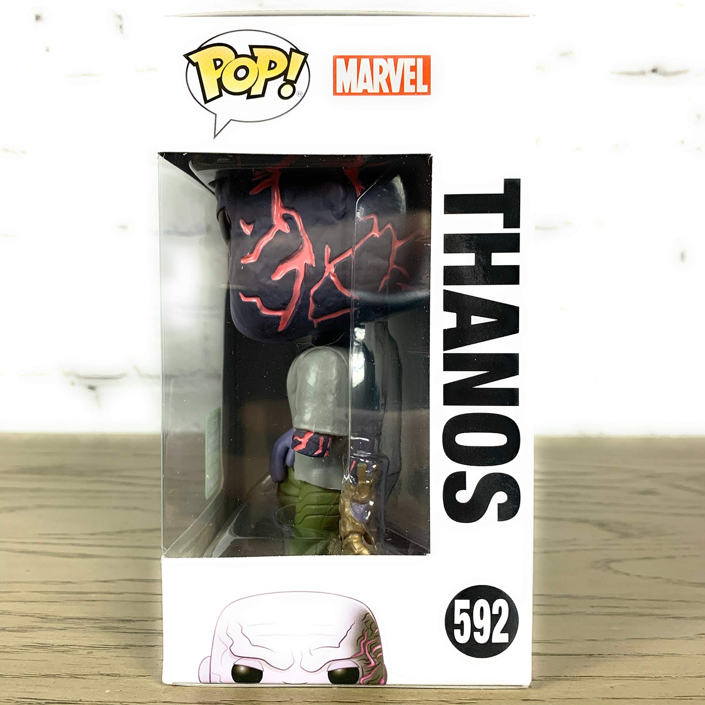 Funko Pop! Avengers Endgame Thanos ECCC Exclusive #592 Vinyl Multicolor Collector Figure