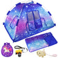 Coodoo Dinosaur Toys Magnetic Tiles Set - STEM Learning Blocks for Kids 3-13 Years - Montessori Lava Dinosaur World Games