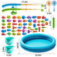 Temi Magnet Fishing Game Toy For Kids 3 4 5 6 7 Years Old, Small Pool Toys For Child Ages 4-8, Kids Water Toys Indoor And Outdoor, Summer Toys For Boy And Girls, Gifts For Holiday