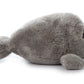 The Petting Zoo Manatee Plush Toy, 10 Inch Gray Stuffed Animal, Fabric Material, Gifts for Kids, Model 406633